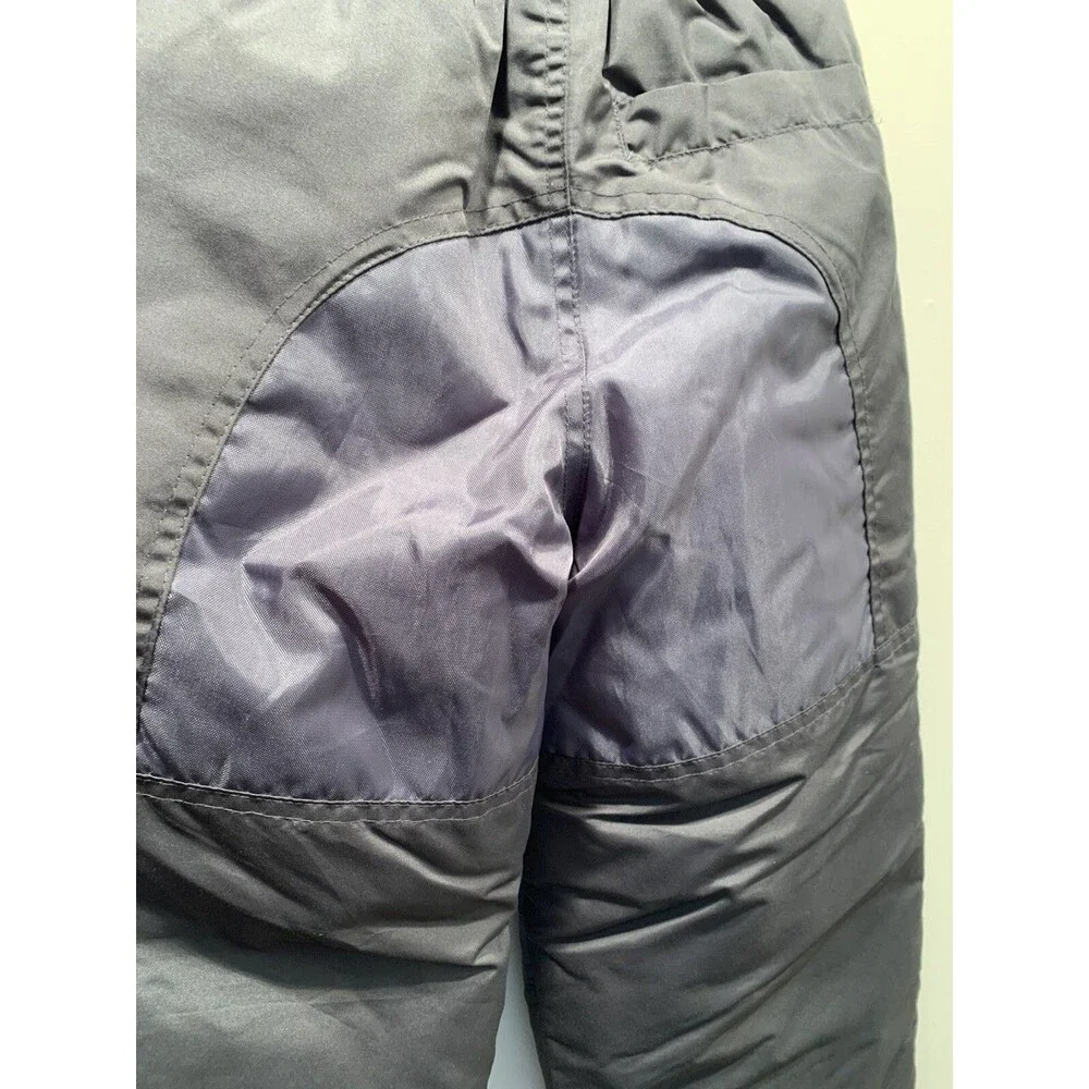 Water Proof Snow Ski Pants Rugged Bear Size 6/6X Kids Youth Polyester NWOT Grey